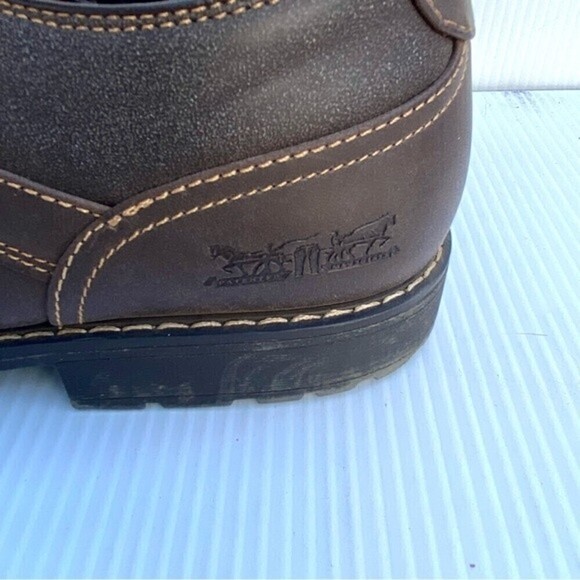 Levi’s 13 Brown COMFORT Lace up dress shoes used great condition - Picture 11 of 12